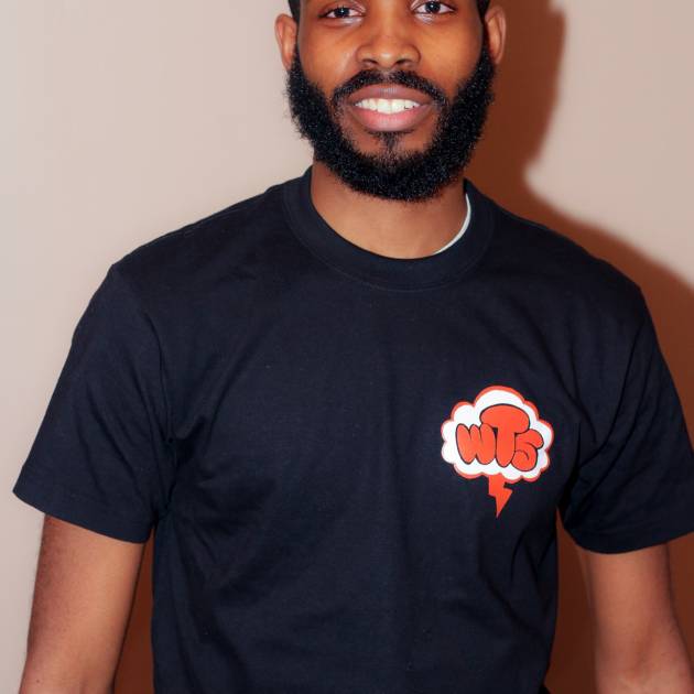 Men's Back And Red Cloud Tee