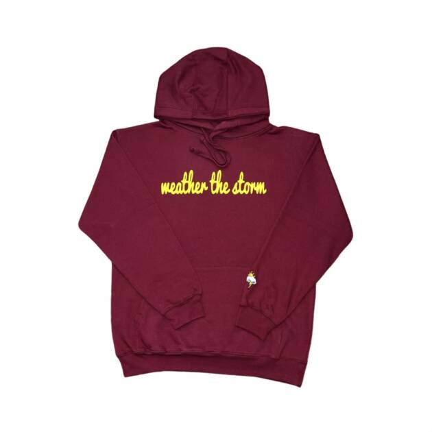 Hoodie (Burgundy) - Sun Will Shine Collection