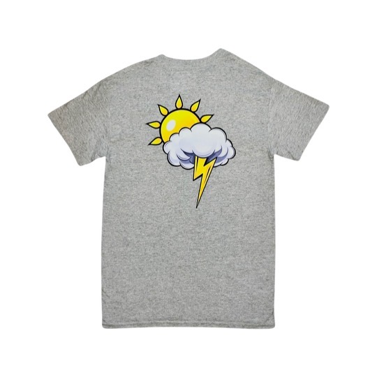 T-shirt (Cloudy Gray) - Sun Will Shine Collection