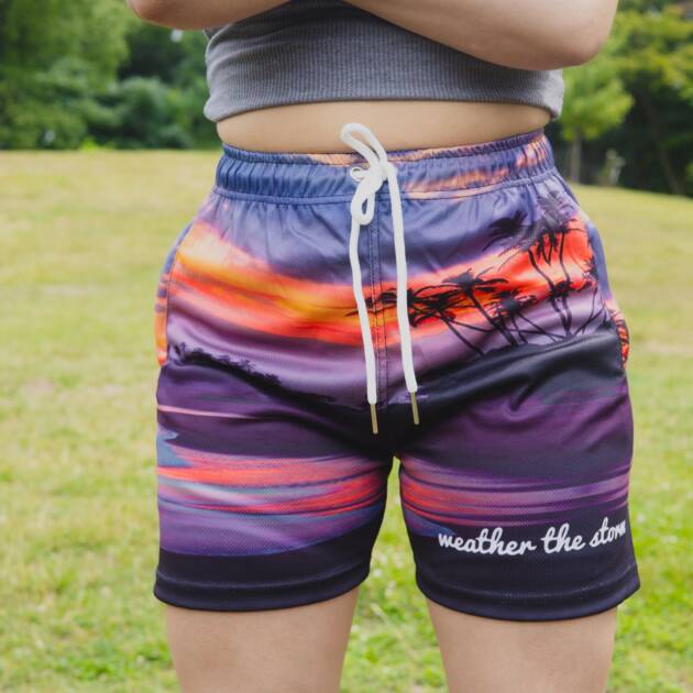 Paradise Palm Shorts