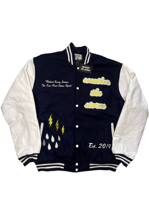 Navy Varsity Jacket 1 Navy Varsity Jacket