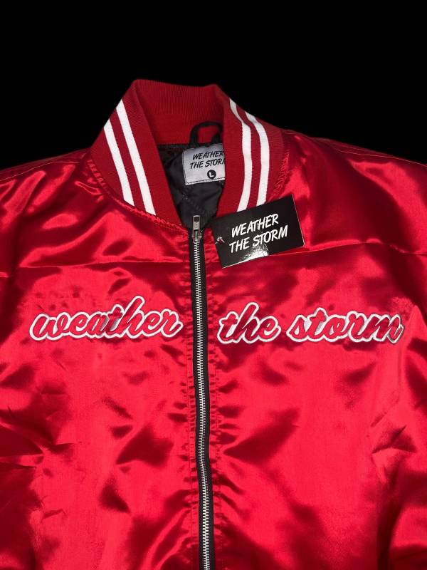 Red Bomber Jacket 5 Red Bomber Jacket - Image 5